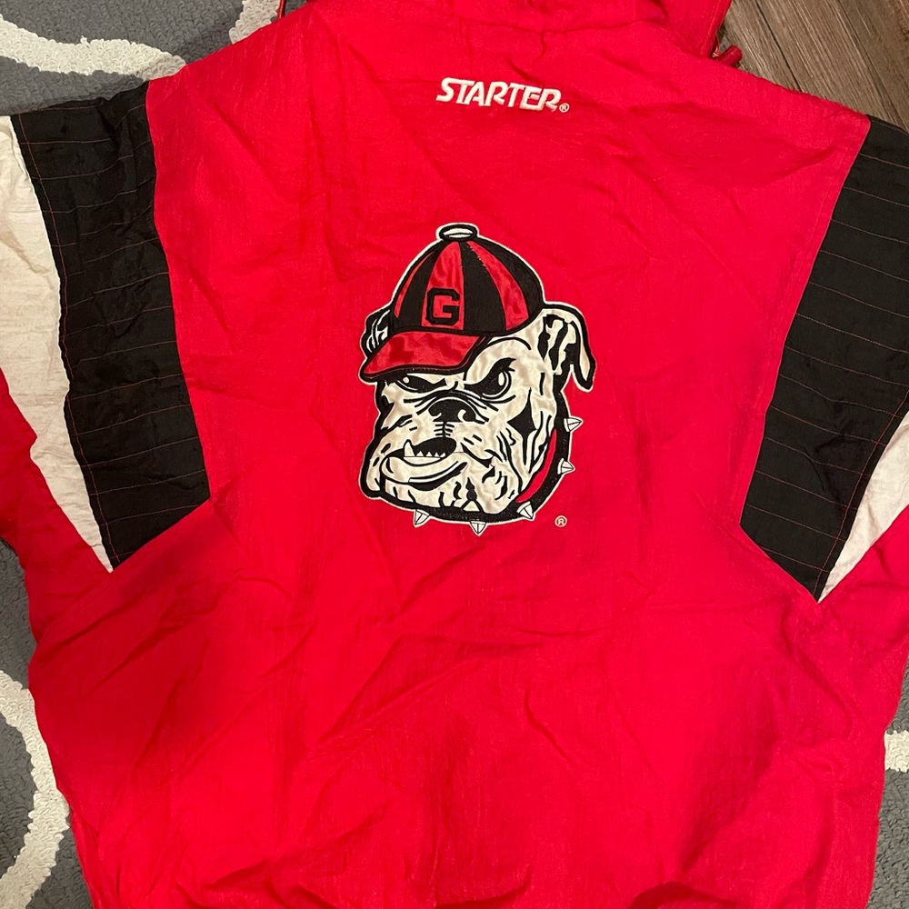 Vintage Georgia Bulldogs Starter Jacket
